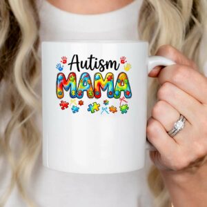 Autism Mama Autism Mom Autism Awareness Support Squad Mug