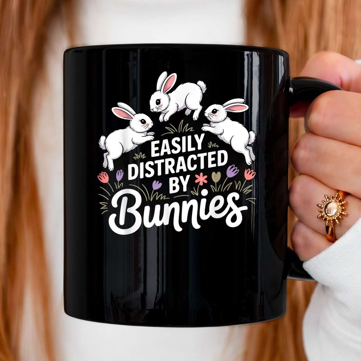 Cute Bunny Rabbit Easter Bunny Mug