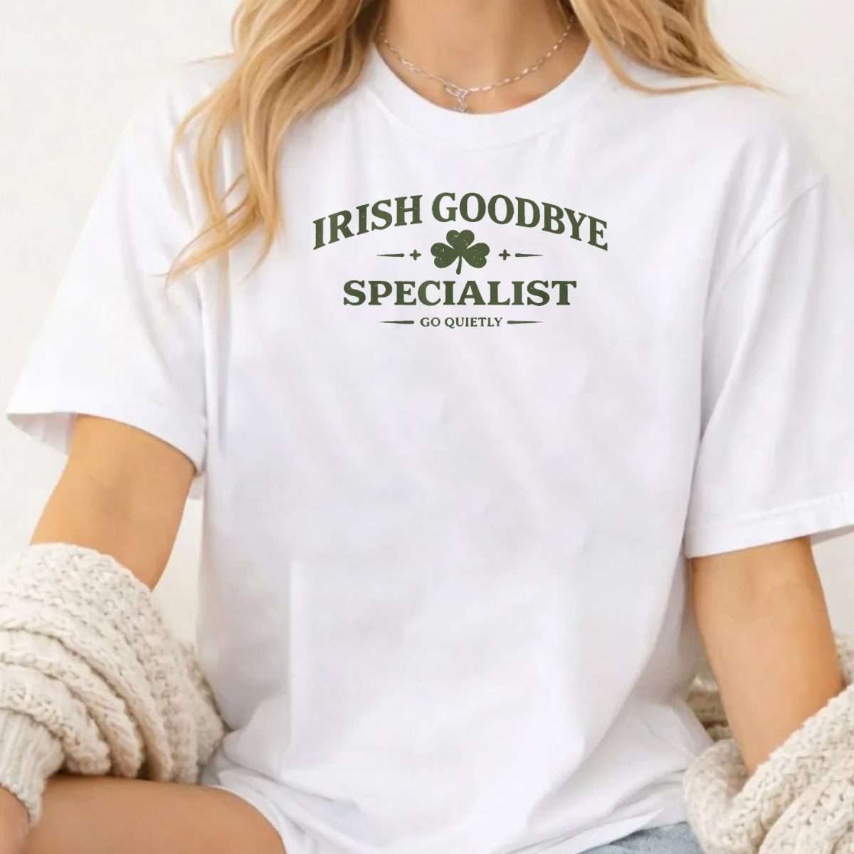 Irish Goodbye Specialist Funny St Patrick’s Day T-Shirt