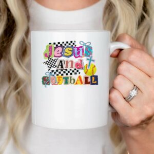 Jesus and Softball, Run The Bases Set Before You Mug