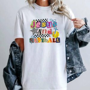 Jesus and Softball, Run The Bases Set Before You T-Shirt