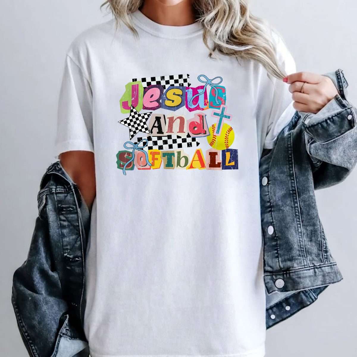 Jesus and Softball, Run The Bases Set Before You T-Shirt